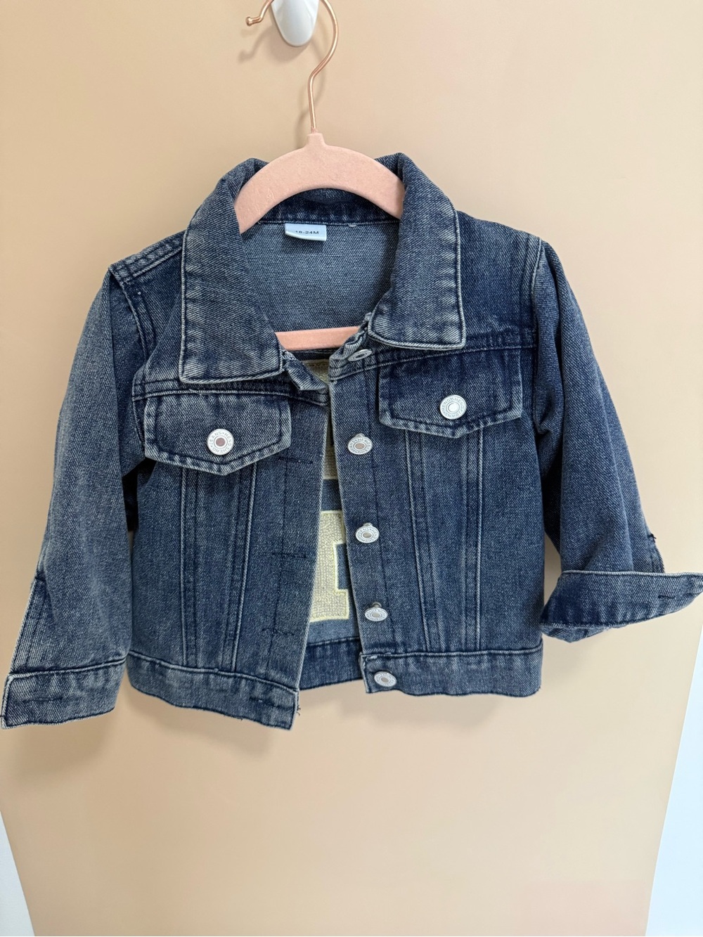 Kids Denim Jacket - Big Sis